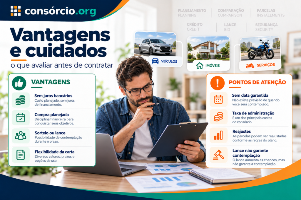 consorcio-desvantagens-e-vantagens