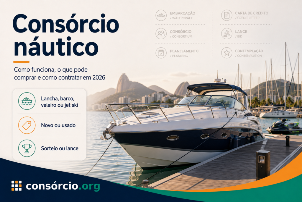 consórcio náutico