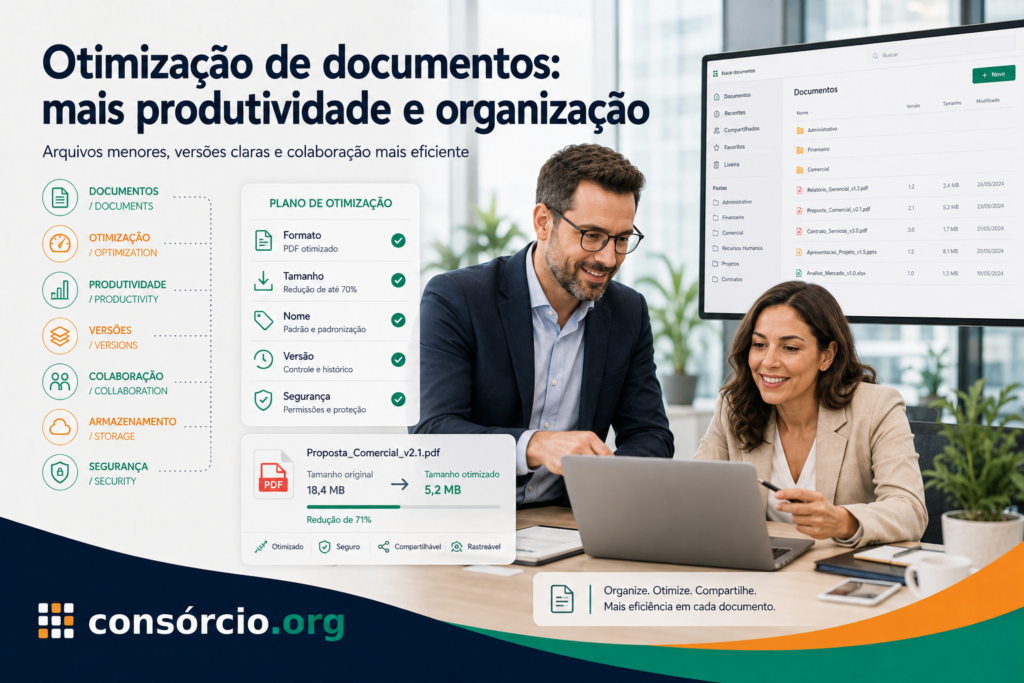 otimização de documentos aprenda
