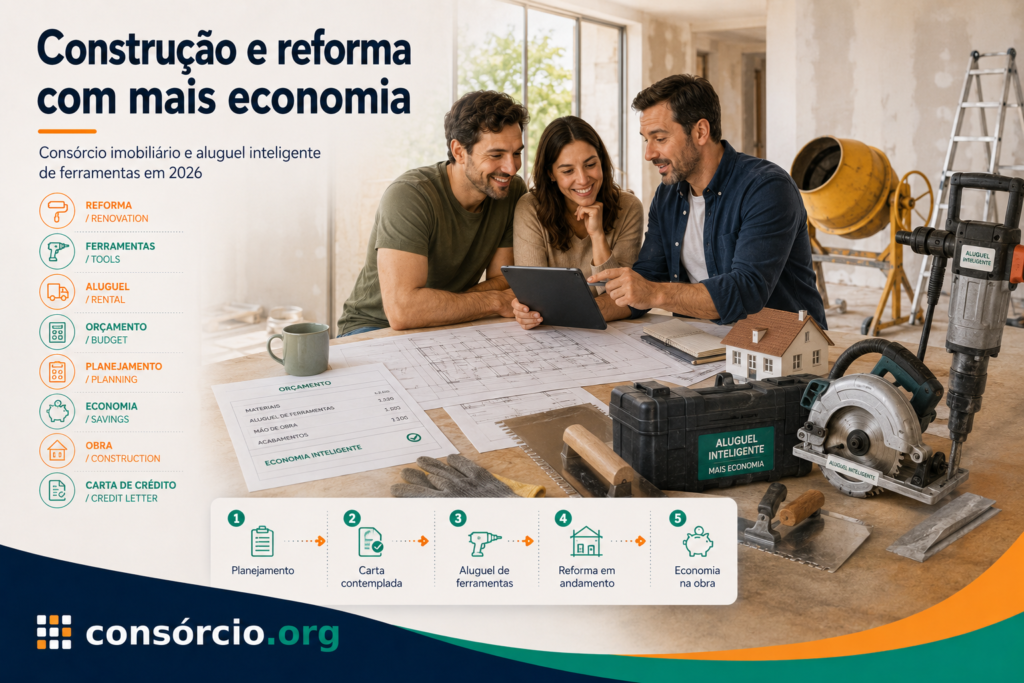 consórcio reforma