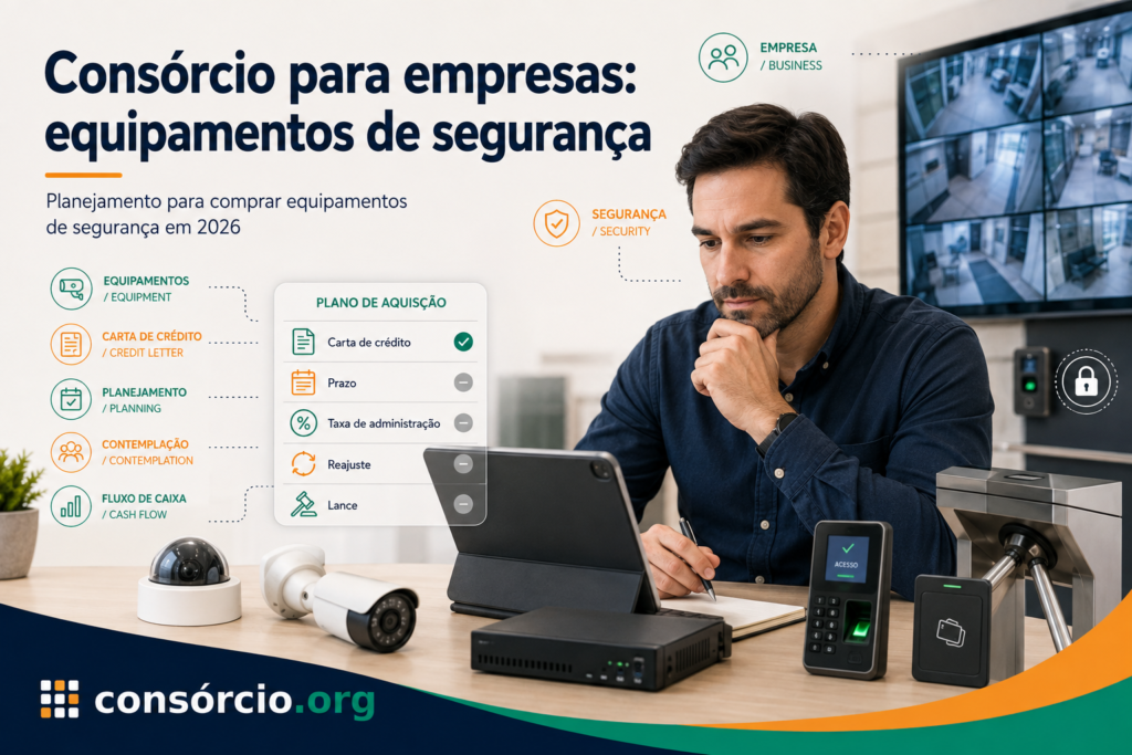 consorcio sozinho