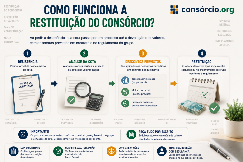 como sair do consorcio cancelamento