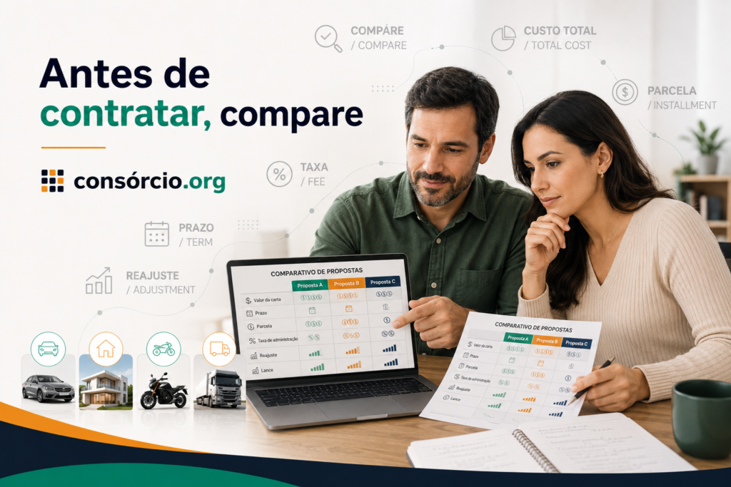 consórcio ancora perguntas