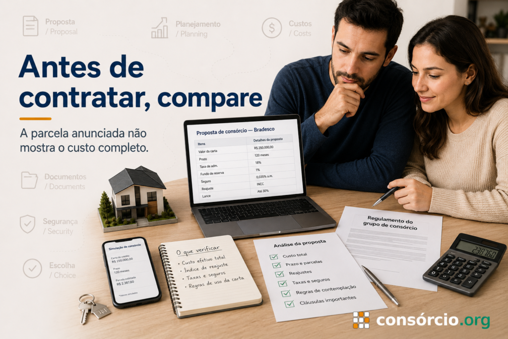 consórcio bradesco como funciona