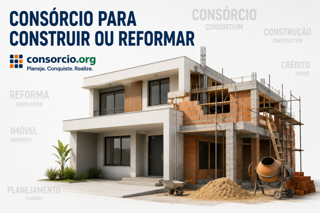 consórcio para construir