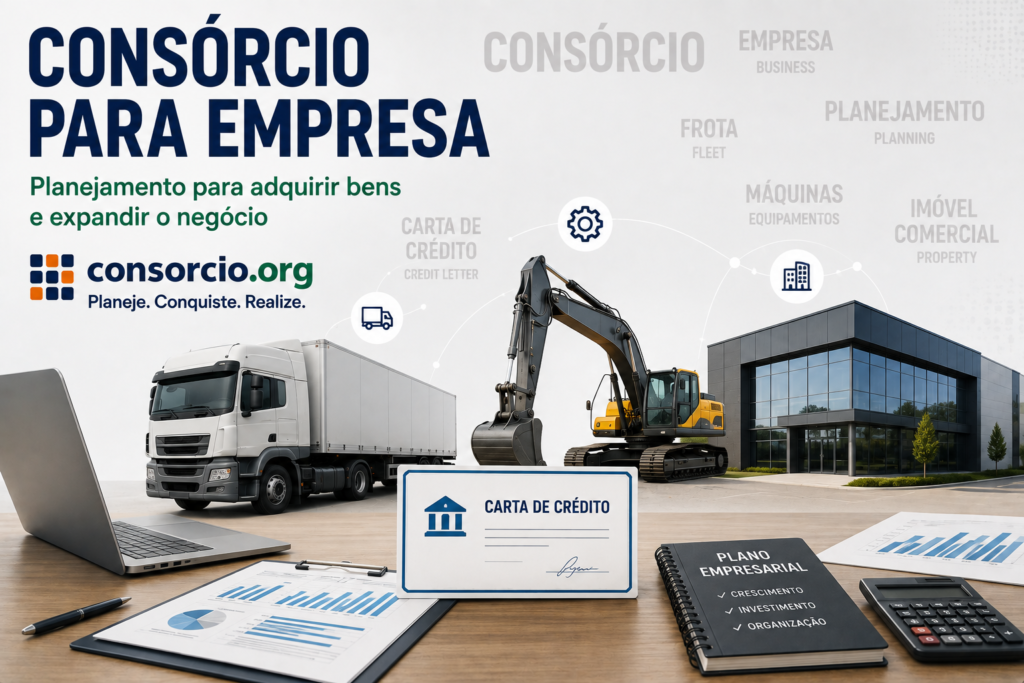 consórcio para empresa