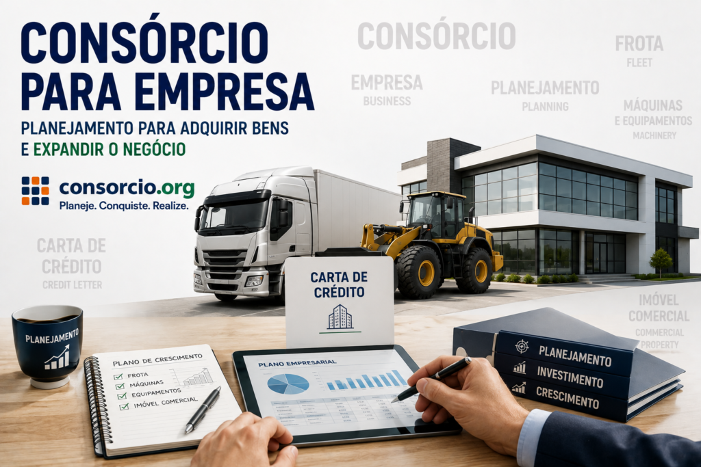 consórcio para empresa vale a pena