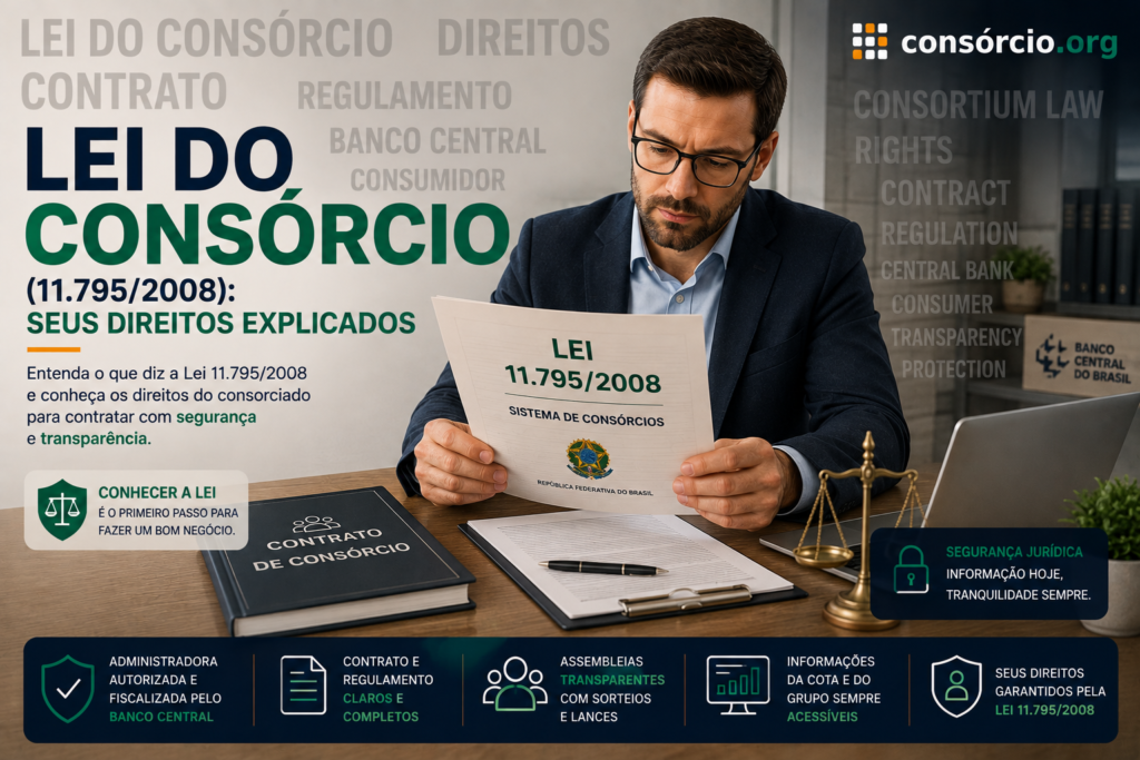 lei do consorcio